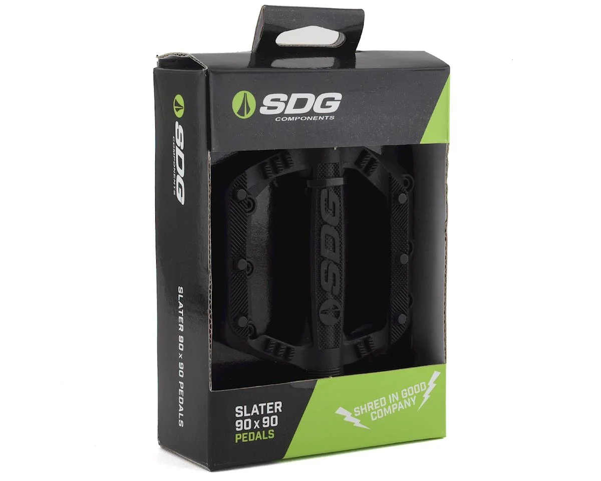 SDG Slater Nylon Flat Pedals (Black) - view 3